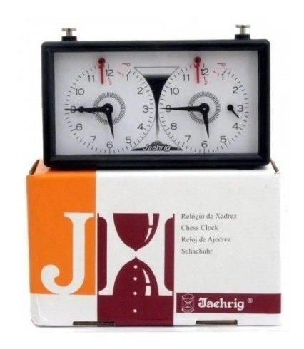 Relógio De Xadrez Jaehrig Analógico Original Profissional